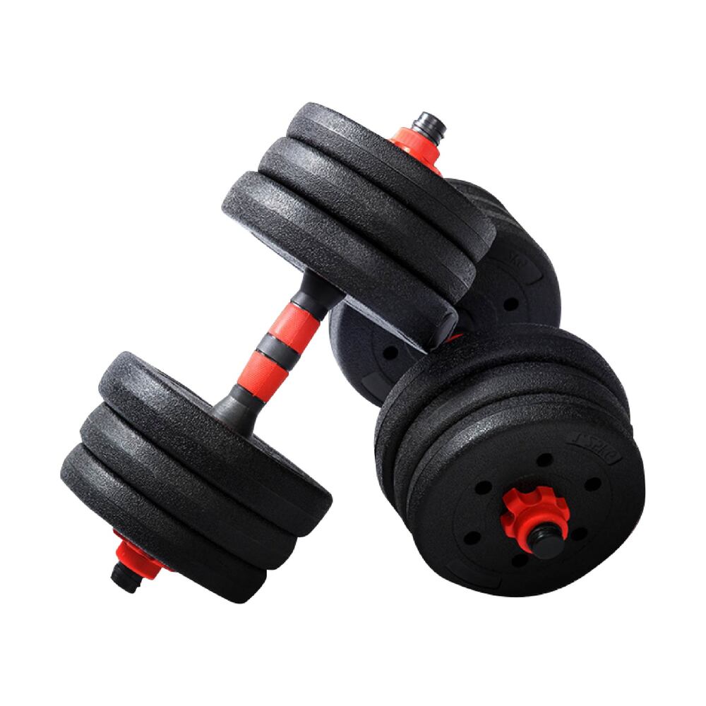 [新] 哑铃 可变 20kg 2 套 40kg 多功能 3 向杠铃 新] 哑铃 可变 20kg 2 套 40kg 多功能 3 向杠铃 李宁哑铃男士