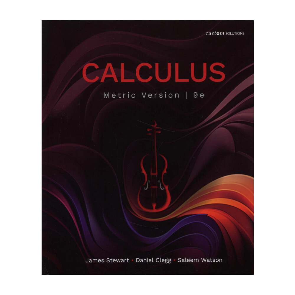 洋書 Calculus Metric Version 9th Edition Calculus 9/e Metric Version (Custom Solutions) [Stewart