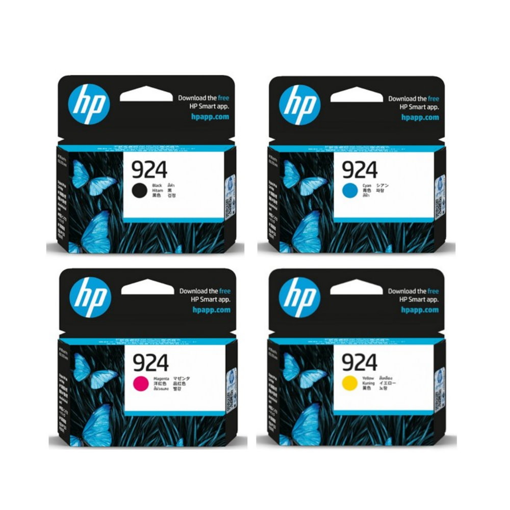 HP 惠普】☆924 原廠墨水匣藍色4K0U3NA 紅色4K0U4NA 黃色4K0U3NA OJ