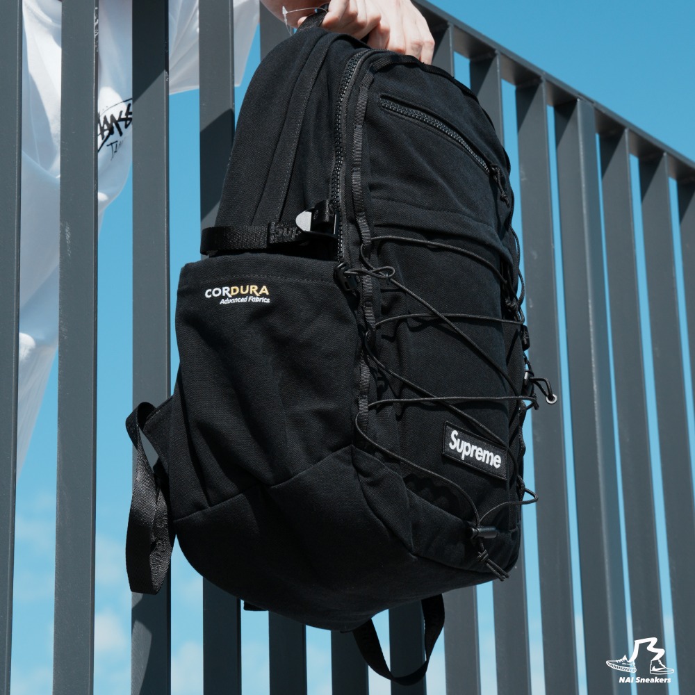 スケートボード Supreme 25ss backpack Black Supreme 25SS Backpack