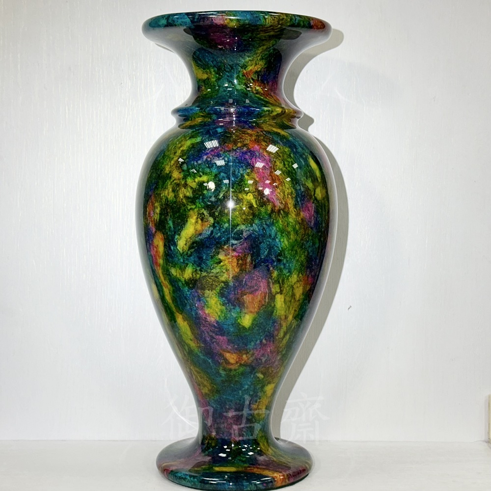 台湾　七彩玉花瓶　【新品】 TP0006603_676407_08.jpg