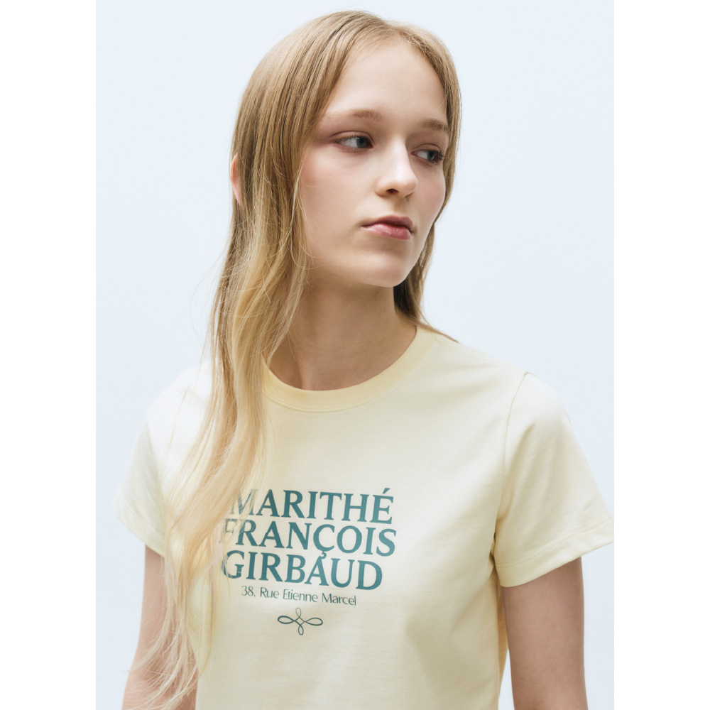 【MARITHE】◆追跡付◆韓国人気◆AEROCOOL MELLOW TEE cool 韓国 Marithe + Francois Girbaud(マリテフランソワ