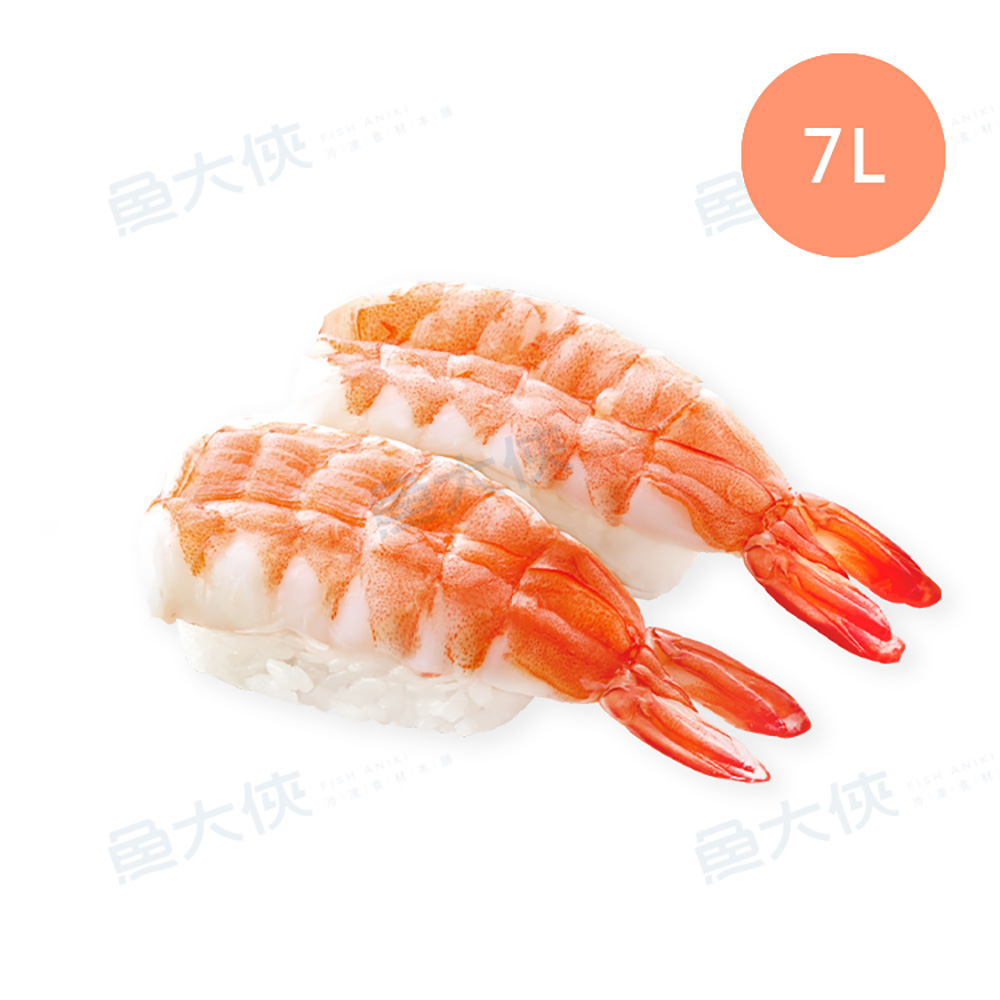 魚大俠】壽司蝦7L規格(20尾/盤) #壽司_熟-1I1A【魚大俠】SP154
