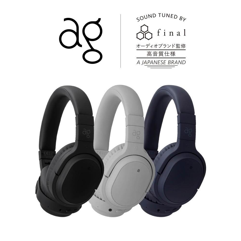 日本 ag WHP01K MK2 藍牙降噪耳罩式耳機