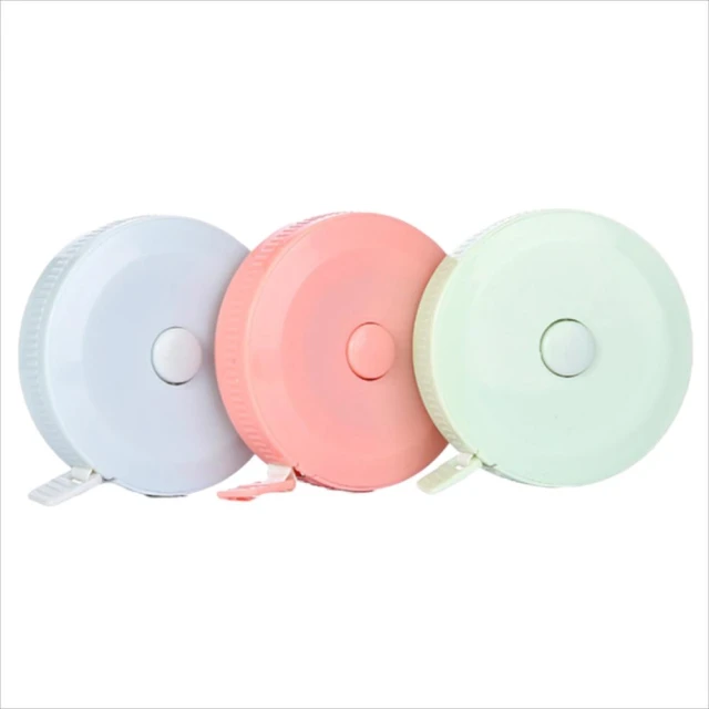 糖果捲尺1.5米 自動伸縮卷尺 糖果色捲尺 皮尺 米尺 公分捲尺 捲尺 伸縮尺 可愛捲尺