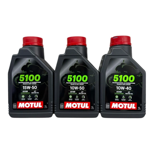 MOTUL 5100 4T 10W40 10W50 15W50 ESTER 酯類 合成 機油 速克達 機車 MA2