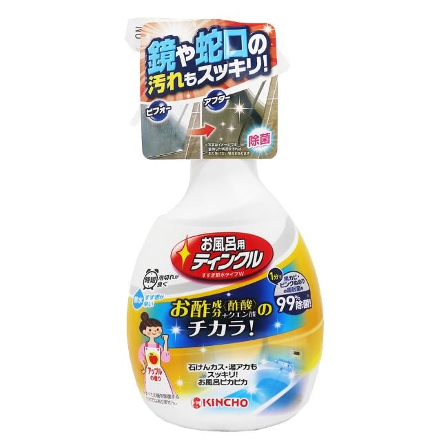 KINCHO 日本金鳥】廁所浴室強力除霉泡沫噴霧清潔劑(400ml) 排水
