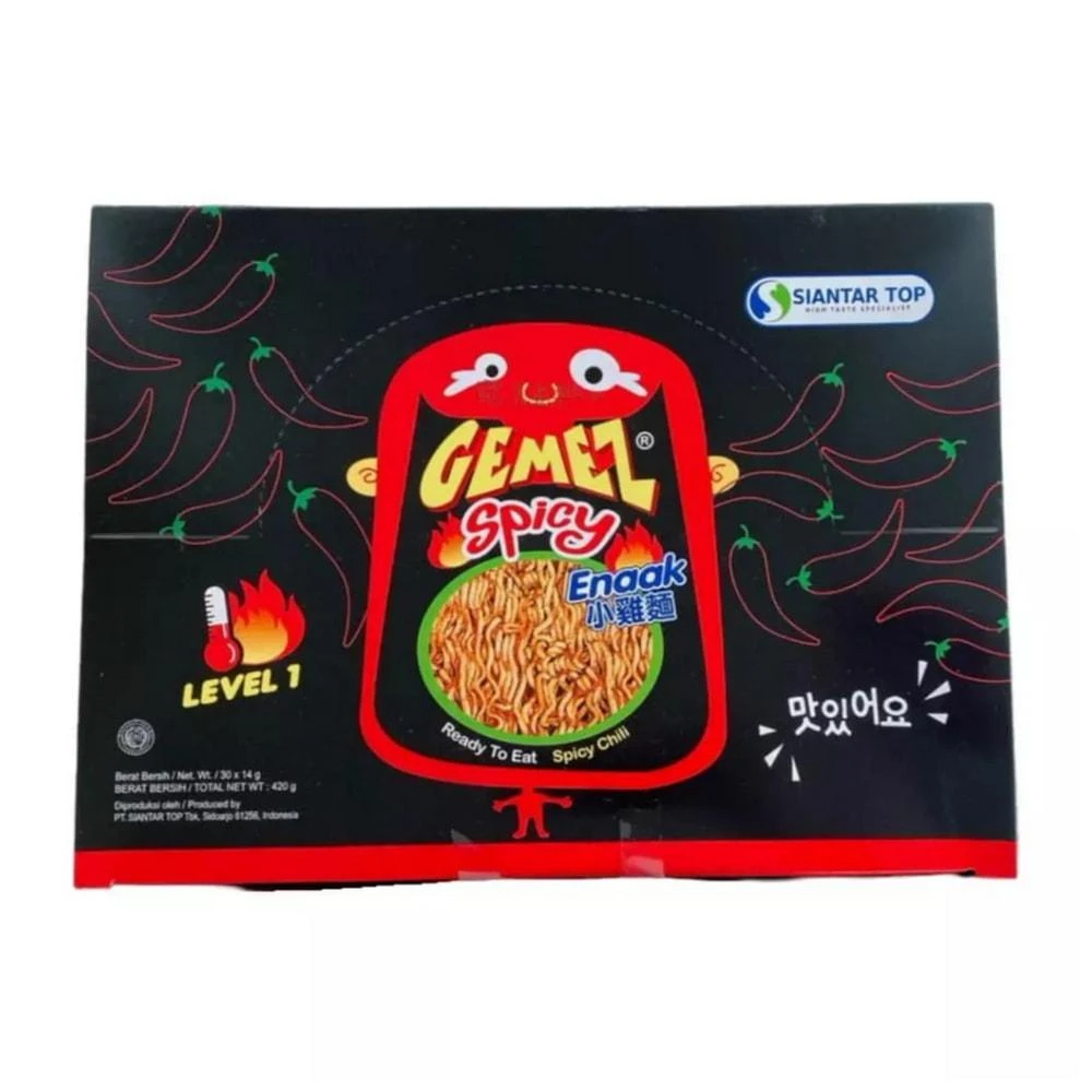 Enaak 小雞點心麵  (辣味)（30包/盒）