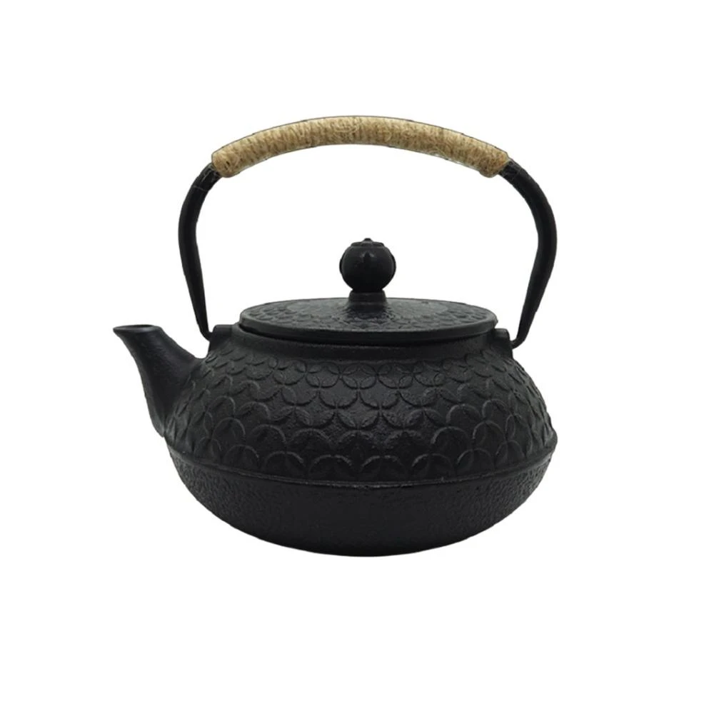 茶壺 廚Fun】DF14鑄鐵壺850ml(鑄鐵壺茶壺茶具泡茶壺生鐵壺日式鐵壺日