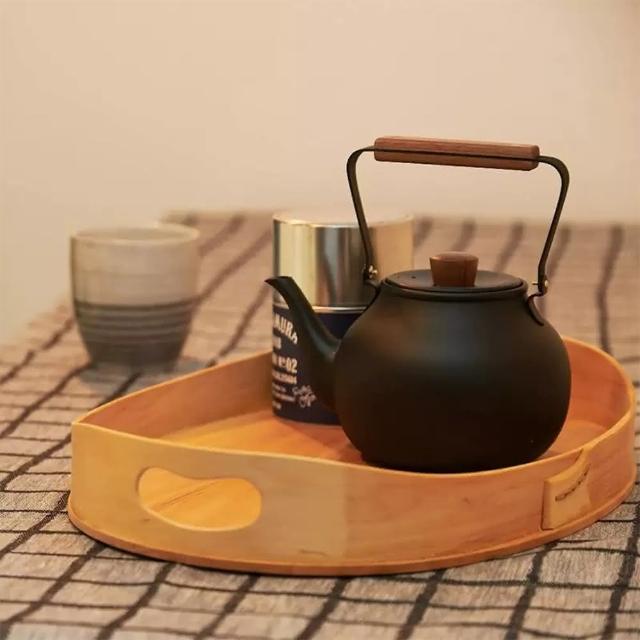 廚Fun】CHA-6 宮崎日本18-8急須茶壺(不鏽鋼茶壺茶壺日本茶壺黑色