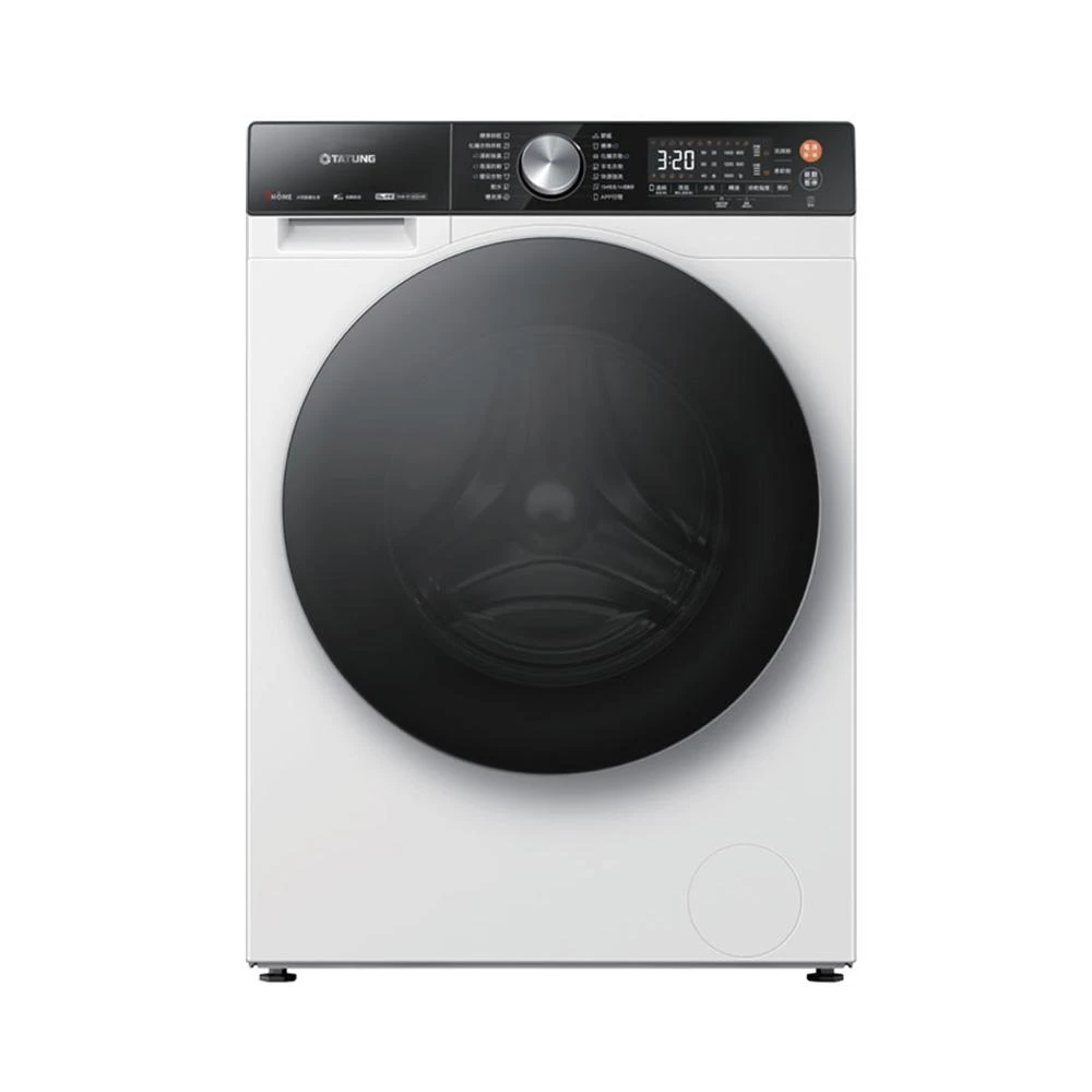 【TATUNG 大同】12kg 變頻蒸氣洗脫烘滾筒洗衣機 /台 TAW-R120DHW