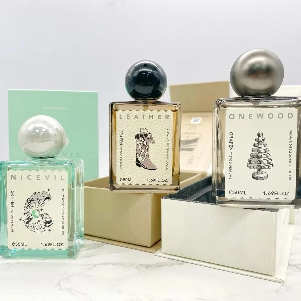 香水(ユニセックス) ONEWOOD GRA-FEN TATTOO PERFUME 50ML Grafen] Onewood Tattoo Perfume (50mL) - banana.kr