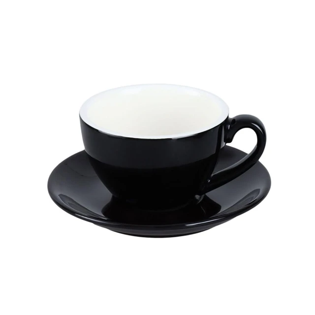【卡特屋】贈杯盤+勺 咖啡拉花杯 咖啡杯 拉花杯 陶瓷拉花杯 咖啡陶瓷杯 美式咖啡杯 馬克杯 陶瓷杯 拿鐵杯 咖啡