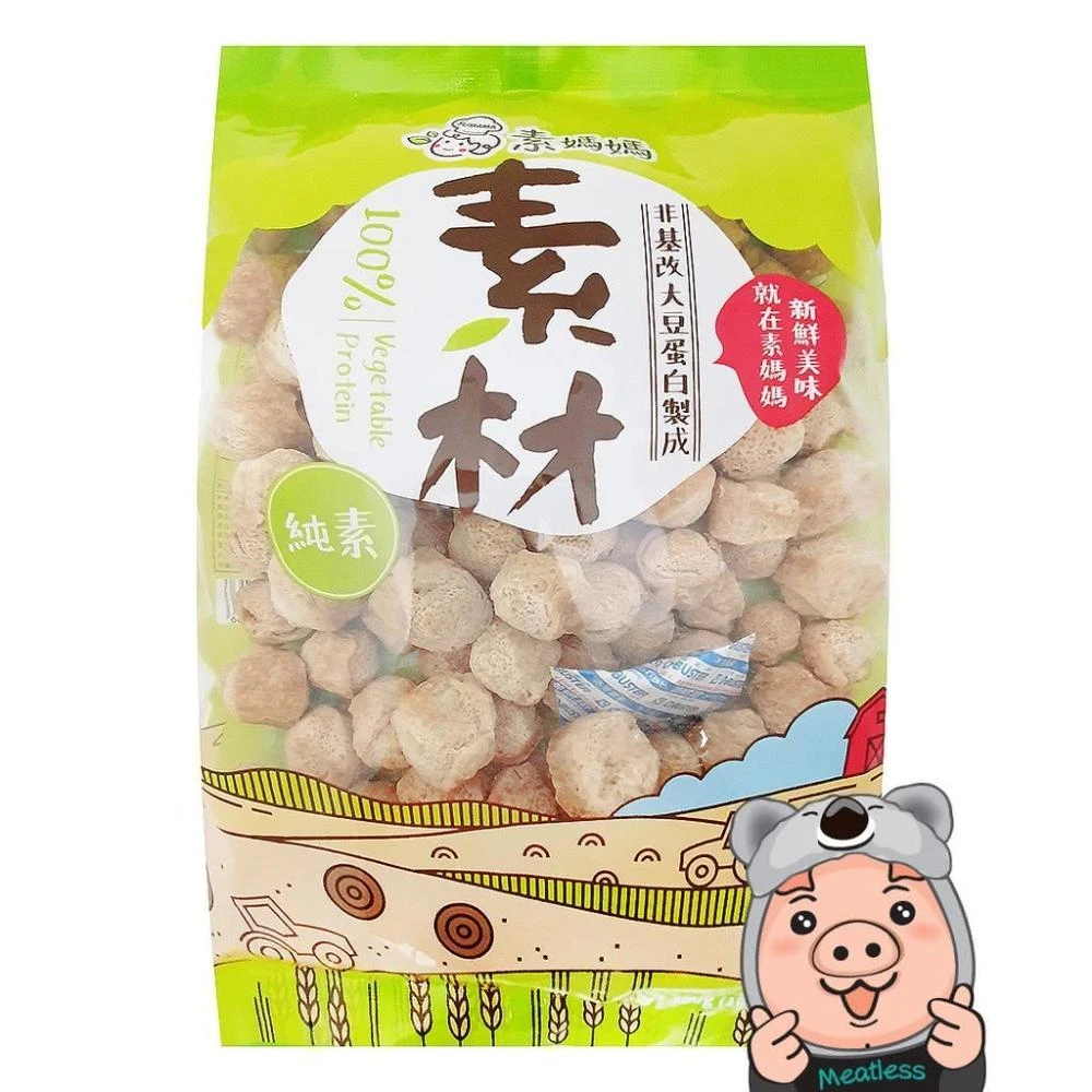 素媽媽 SUMAMA 素豆塊 大豆素材 素肉塊(300g 全素)
