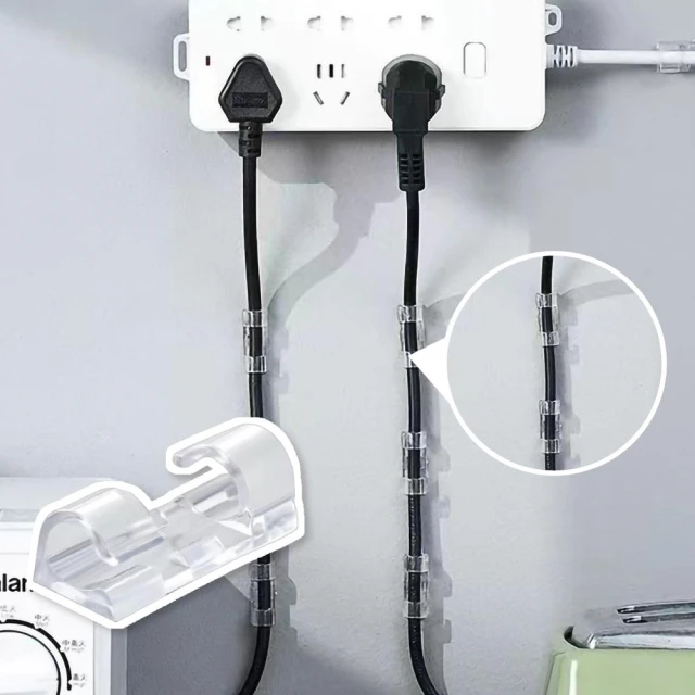 【蕉蕉購物】電線固定器電線收納 理線器 集線器 耐重 整線器 固線器 電線固定 集線器線夾