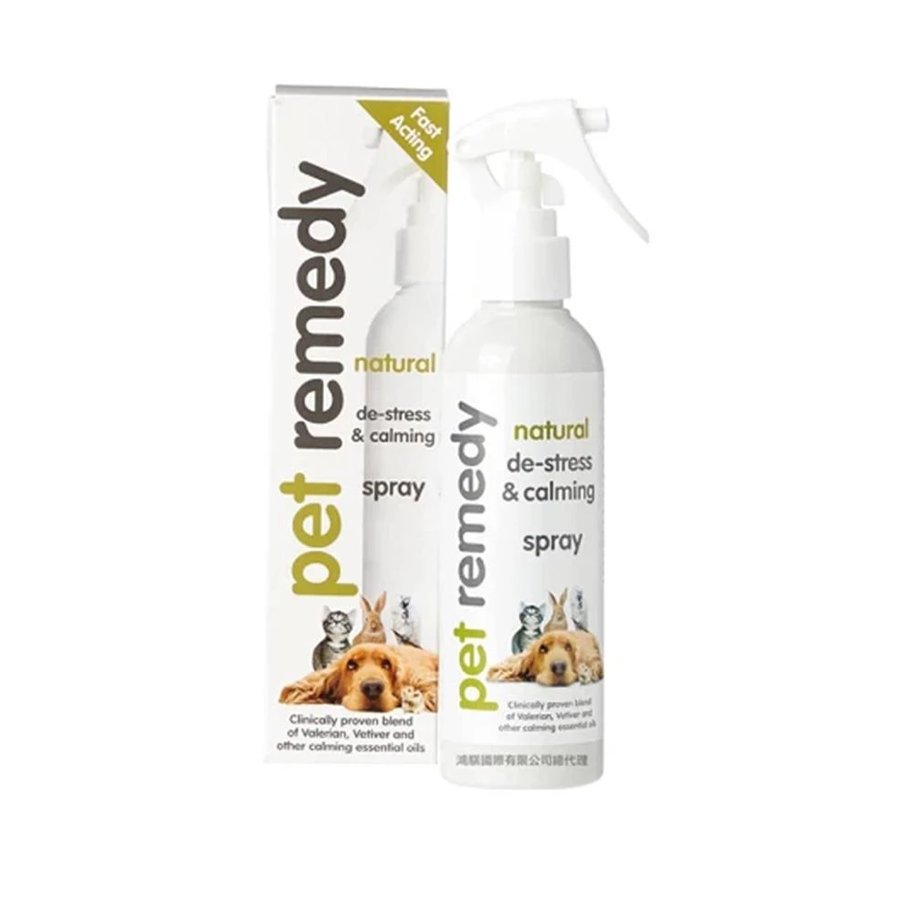Pet remedy放輕鬆 天然草本 寵物費洛蒙 噴霧瓶200ml 犬貓適用 情緒調節 對抗壓力和焦慮 貓咪費洛蒙