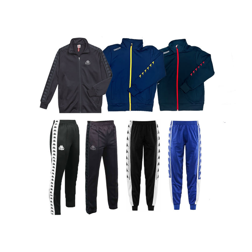 【KAPPA】KAPPA 外套 kappa 長褲 運動套裝 復古 經典 黑串標 套裝 3031IM0 11218397 11171468