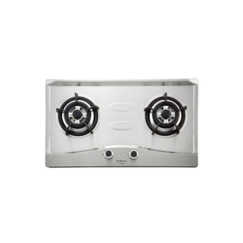 【莊頭北】TG-8501S 二口不鏽鋼檯面爐 瓦斯爐 限定區域送基本安裝