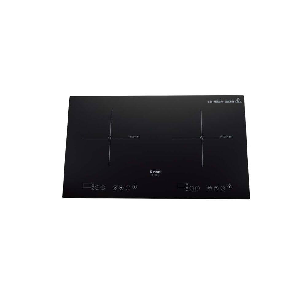 【林內】RB-H2280A IH智慧感應爐_橫向 220V 雙口爐 限定地區送基本安裝