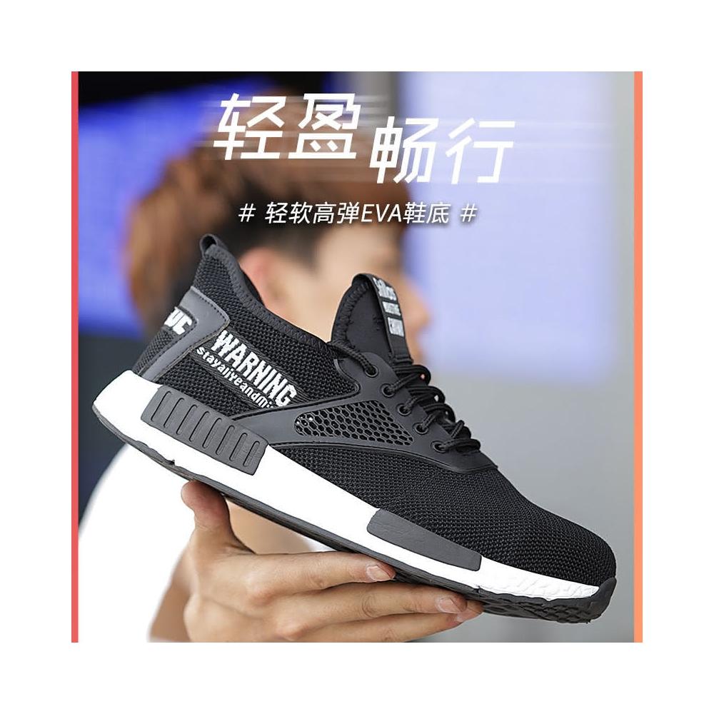 『新品下殺』超輕量男女安全鞋 鋼頭工作鞋 防砸防刺穿 EVA耐磨鋼板鞋 防護鞋 透氣勞保鞋 工地鞋 登山鞋9928