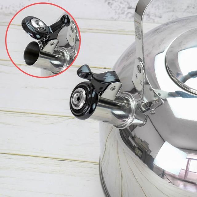 ZEBRA 斑馬牌】笛音壺B 不銹鋼開水壺茶壺