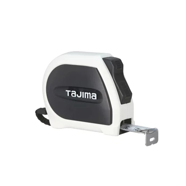 【Tajima 田島】自動固定捲尺 5.5米 x 25mm 公分 SS2555 剛厚尺帶 自動停止 中崙五金