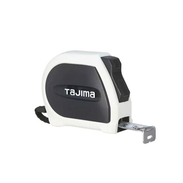 【Tajima 田島】自動固定捲尺 5.5米 x 25mm 公分 SS2555 剛厚尺帶 自動停止 中崙五金