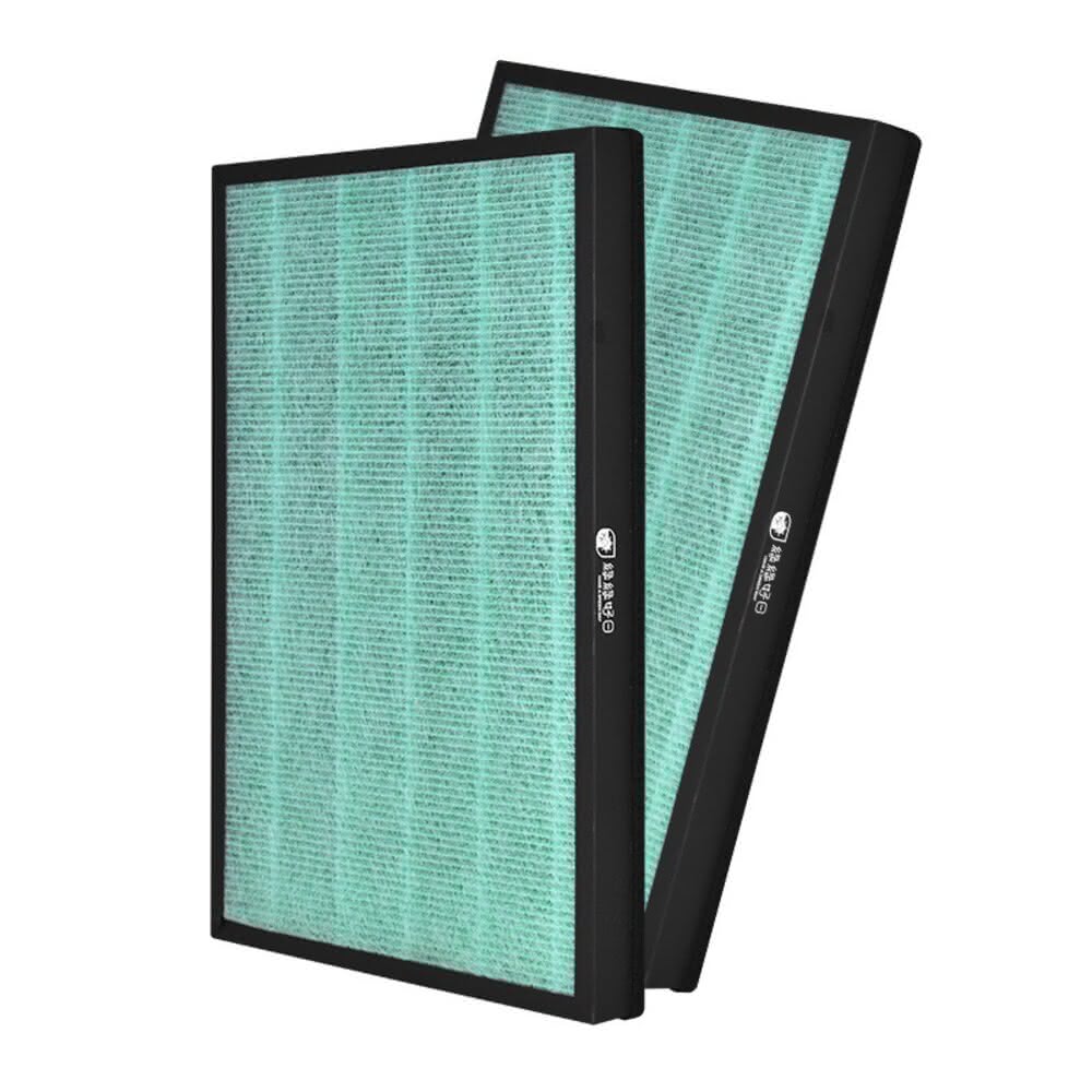 【Have Green Days 綠綠好日】適用 Brise C600 抗菌HEPA濾網 複合活性碳濾芯 雙入組 替換 Breathe Combo