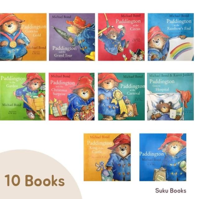 Harpercollins Childrens Books】Paddington Collection - 10 Books $850