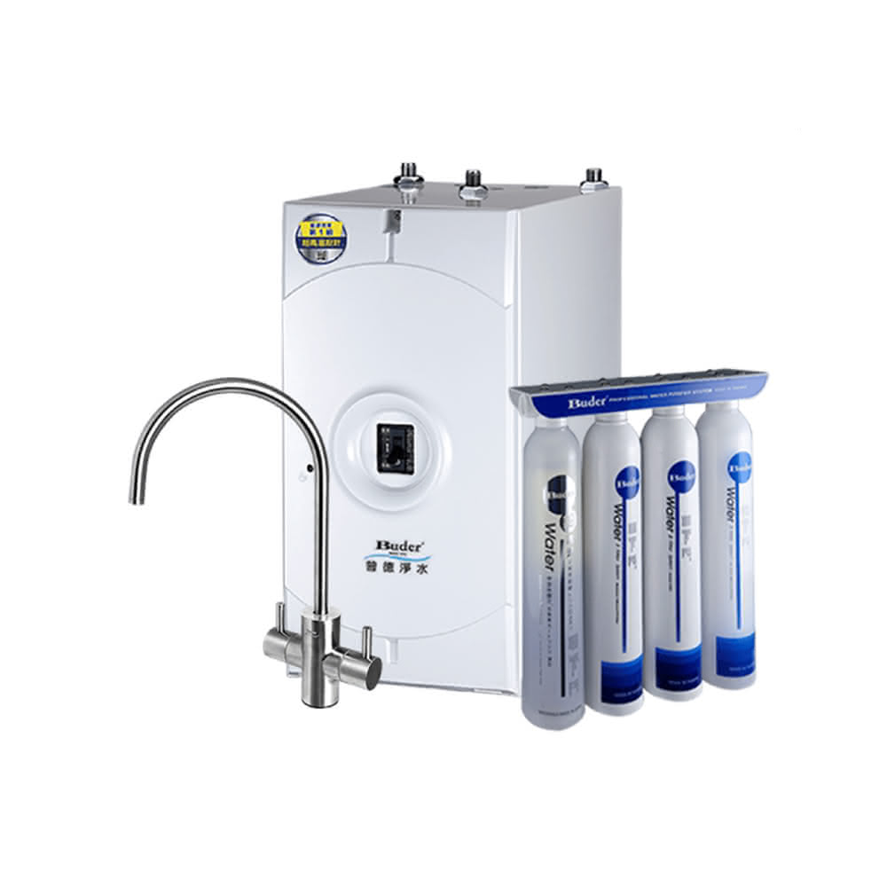 【Buder 普德】BD-3004A 廚下型冷熱飲水機 搭配 DC-1604 四道生飲淨水器省錢王-專業快速安裝