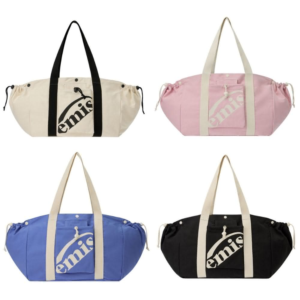 ★emis★送料込★韓国★人気★正規品★PACKABLE COTTON TOTE BAG emis】PACKABLE COTTON TOTE BAG (EMIS/ボストンバッグ