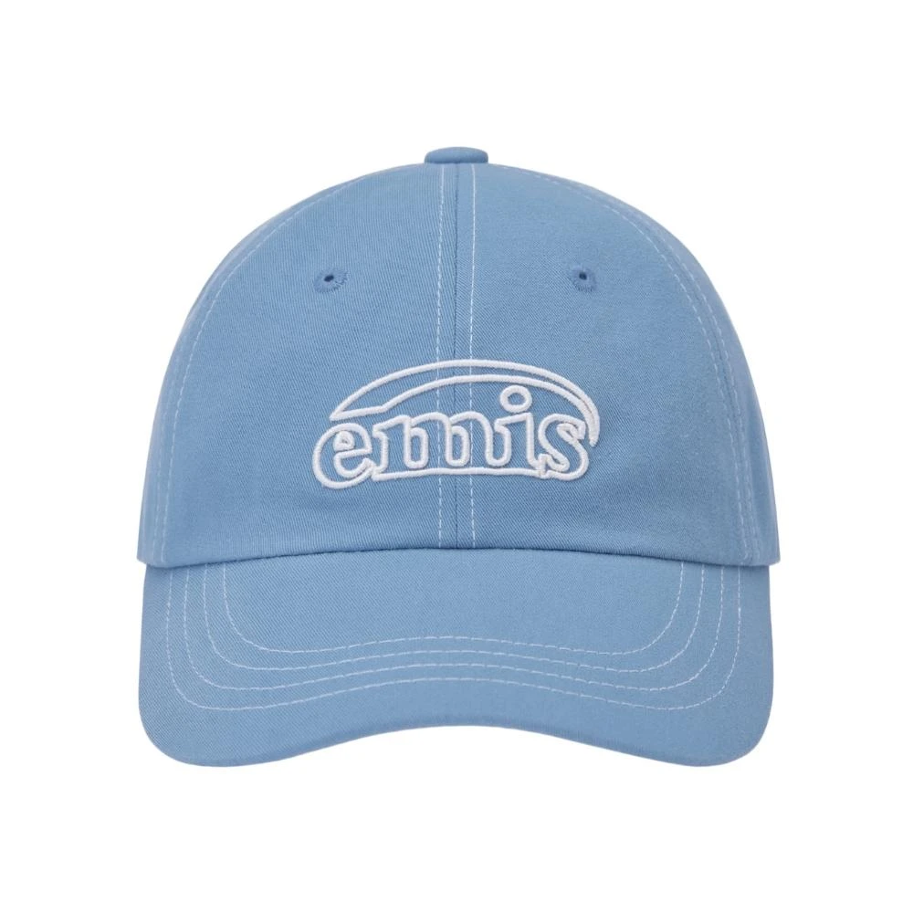 emis】現貨+預購韓國emis WHITE STITCH BALL CAP 韓製縫線刺繡