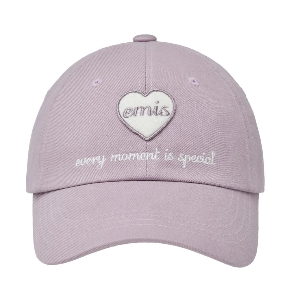 emis】現貨+預購韓國emis HEART WAPPEN BALL CAP 韓製愛心刺繡