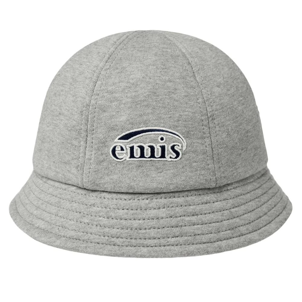 LOGO HAIRY KNIT BUCKET HAT IN IVORY – Matin Kim