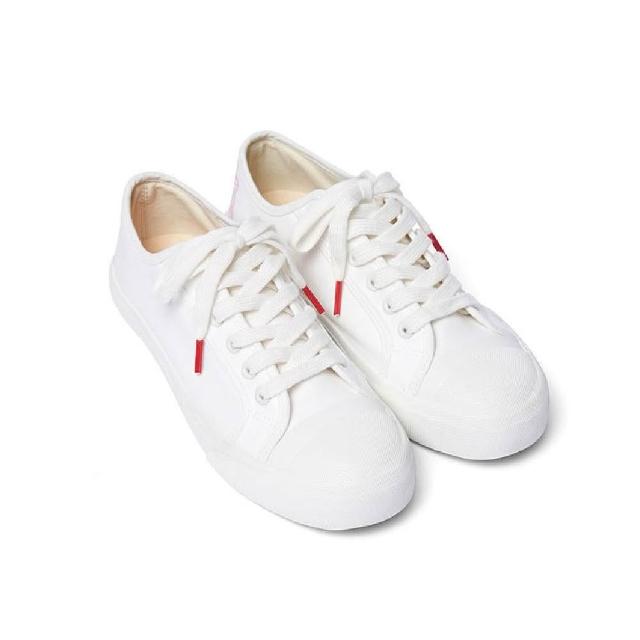 MARDI MERCREDI】預購ECLORE SNEAKERS 花朵法式帆布鞋象牙白