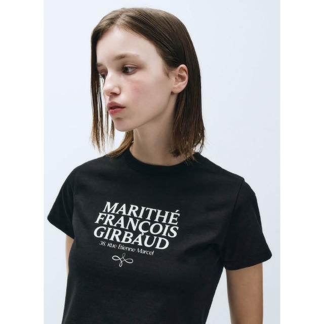 25SS新作エアクールT【MARITHE】MOUVEMENT W AEROCOOL CROP TEE MFG) Marithe -MOUVEMENT W AEROCOOL CROP TEE
