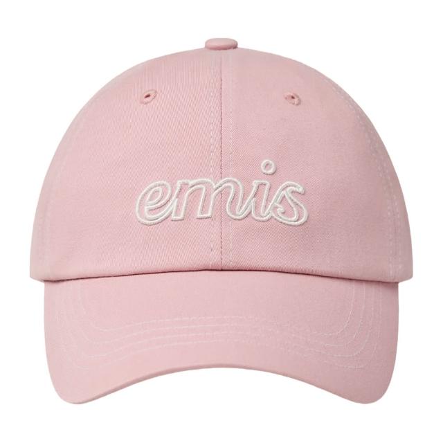 emis】預購LETTERING LOGO WHITE STITCH BALL CAP 白色車線字母