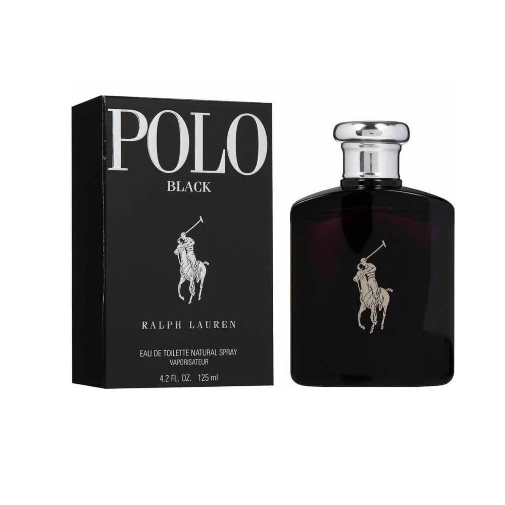 【RALPH LAUREN】Ralph Lauren Polo Black 黑色馬球男性淡香水 125ml