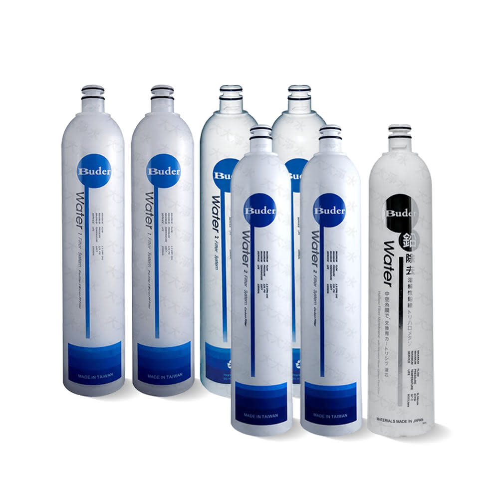 本商品為 Buder 普德 DC-1604R 空氣濾清器，重量為 5KG，尺寸為直徑 7 x 高 32 cm（±3%）。適用於 RO-1101、RO-1207、RO-1201、RO-1401 等主機型號，為公司貨，數量為 8入，提供無保固（新品瑕疵）。