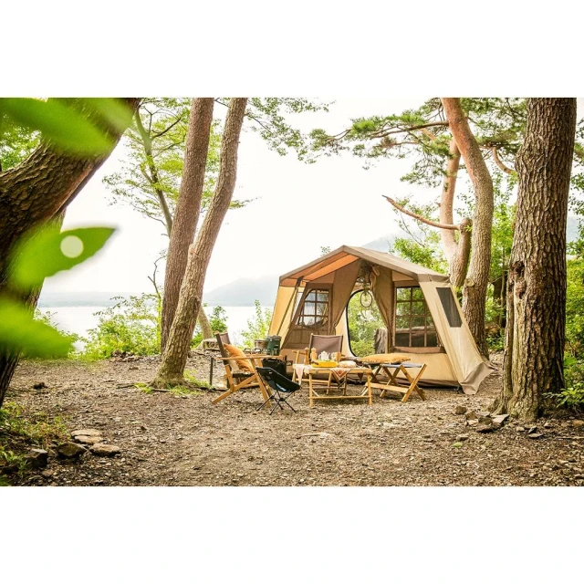 Ogawa - OwnerLodge Type52R 復古格紋窗屋型帳2252-80