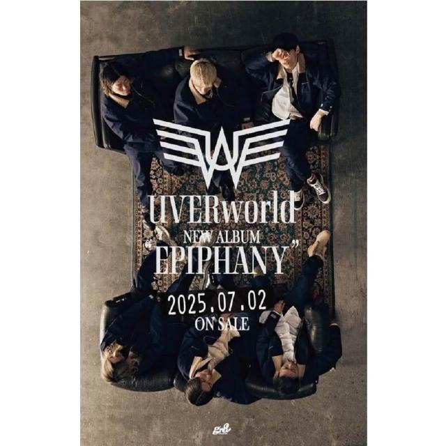 日版UVERworld 專輯「EPIPHANY」初回生産限定盤B CD+DVD