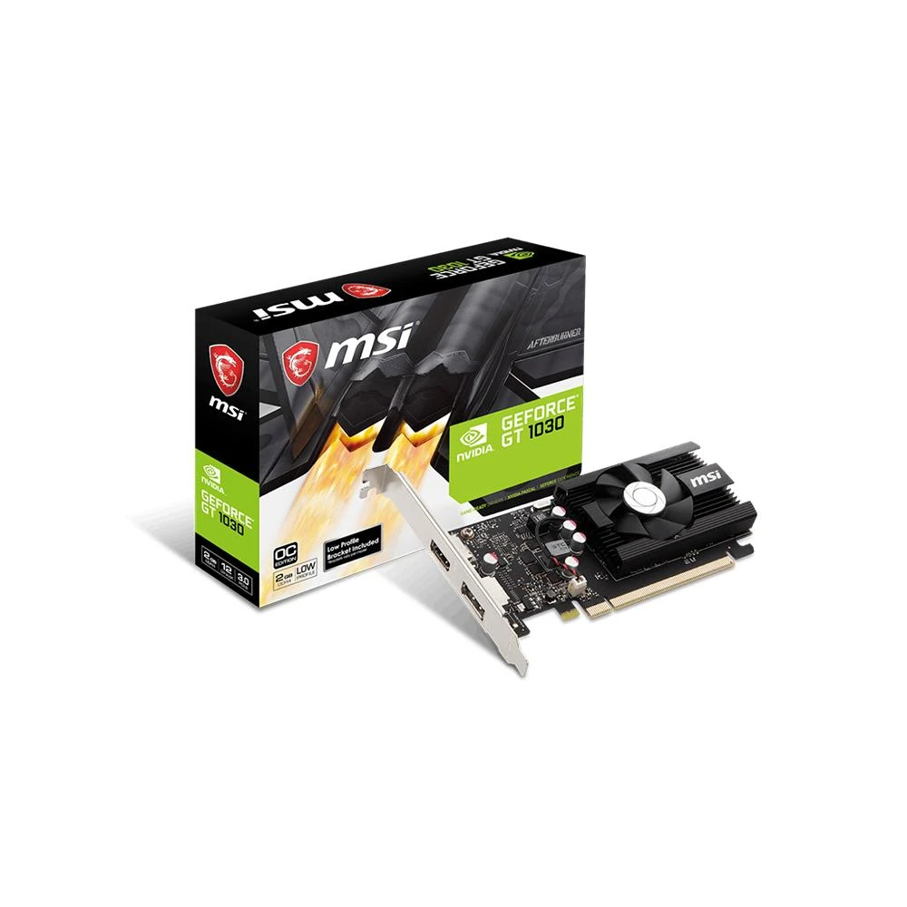 【MSI 微星】【MSI 微星】GT1030 2GD4 LP OC PCI-E 顯示卡