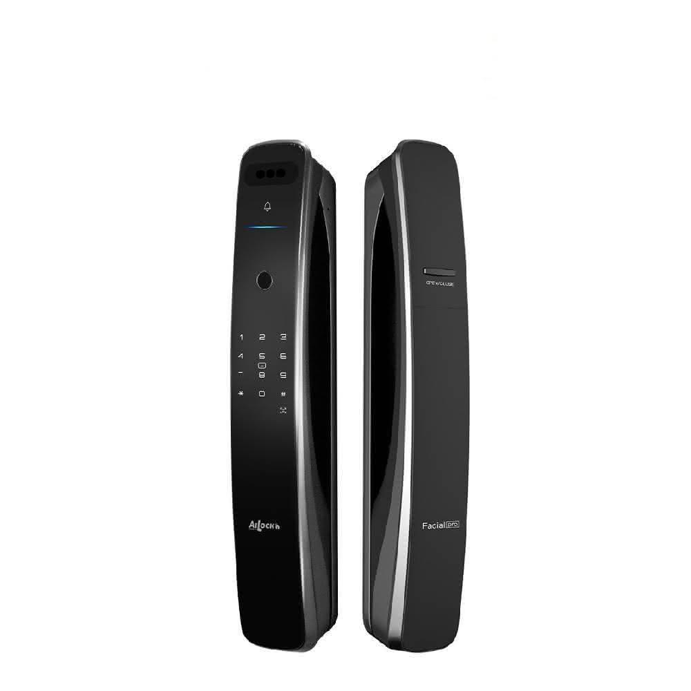 Aiʕ•ᴥ•ʔ-台湾、韓国購入正規品！ AiLock 智慧鎖】8合1 3D人臉辨識款電子鎖-限量贈500元全聯禮券