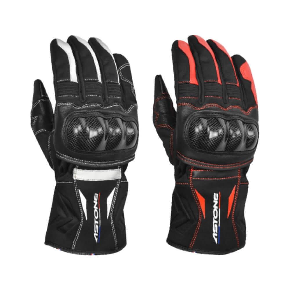 OMBRA】GC01 防摔碳纖機車手套(頂級碳纖防護塊防水防寒防風保暖可觸控