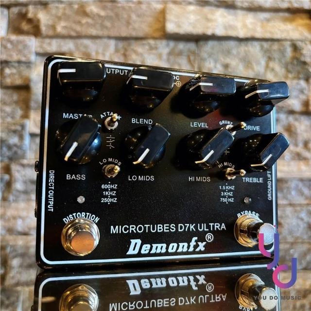 Demonfx 〔 Microtubes A7K 〕 效果器電貝斯飽和增益前極DI 公司貨