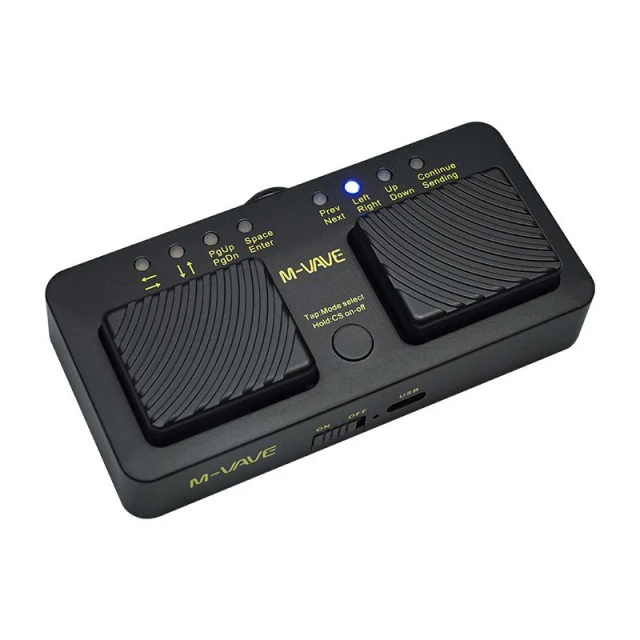 新 M-VAVE CUBE TURNER PRO USB Type C 迷你 雙踩釘 遠端 遙控 翻譜機 翻頁