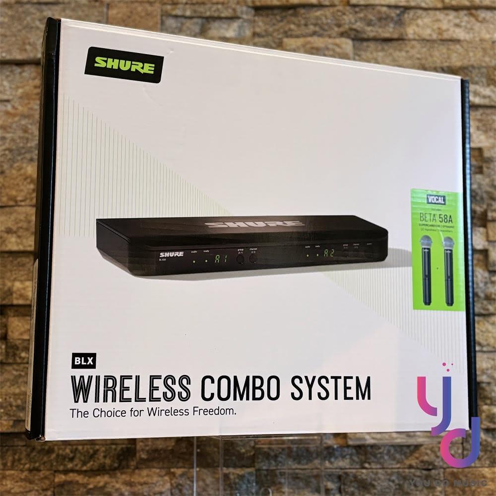 SHURE BLX288 SHURE BLX288 無線手持麥克風系統,採用動圈式設計,提供清晰穩定音質,適合會議、電腦錄音、行動K歌、車用音響、家用音響及家庭K歌等多種應用。黑色系外觀,美國原裝生產,麥克風尺寸224.0 × 53.0 × 53.0 mm,重量約420g及340g,配件齊全。具2年保固,NCC認證碼CCAH12LP0270T4,BSMI許可字號R33818,專業級無線傳輸,自由移動不綁線,提升表演與錄製體驗。