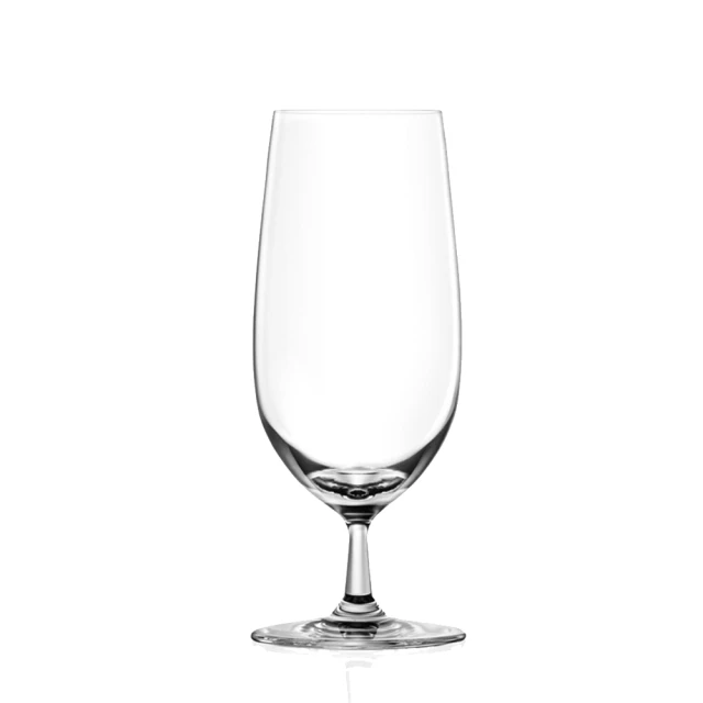 【LUCARIS】無鉛水晶高腳啤酒杯 395ml 1入 Shanghai系列(啤酒杯 玻璃杯 高腳杯)