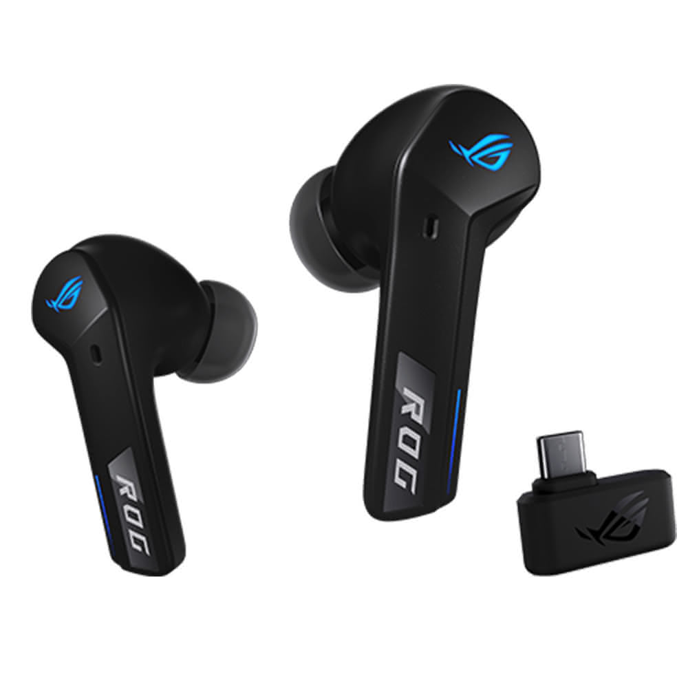 【ASUS 華碩】ROG Cetra True Wireless SpeedNova 真無線藍芽耳機 PC PARTY(90YH03Y0-BTUA00)