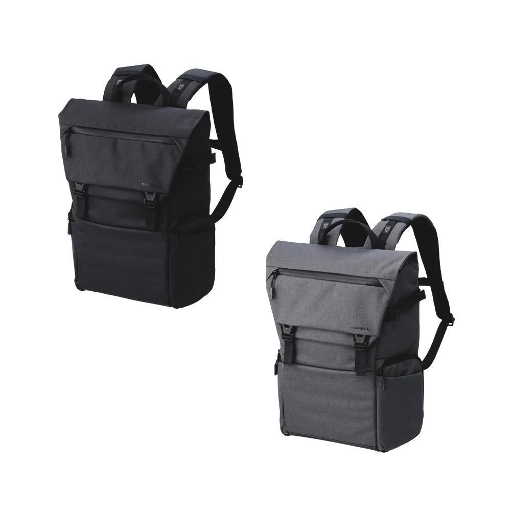 【HAKUBA】PLUS Shell CITY FLAP BACKPACK 12 G05後背包/黑灰2色(都會時尚感)